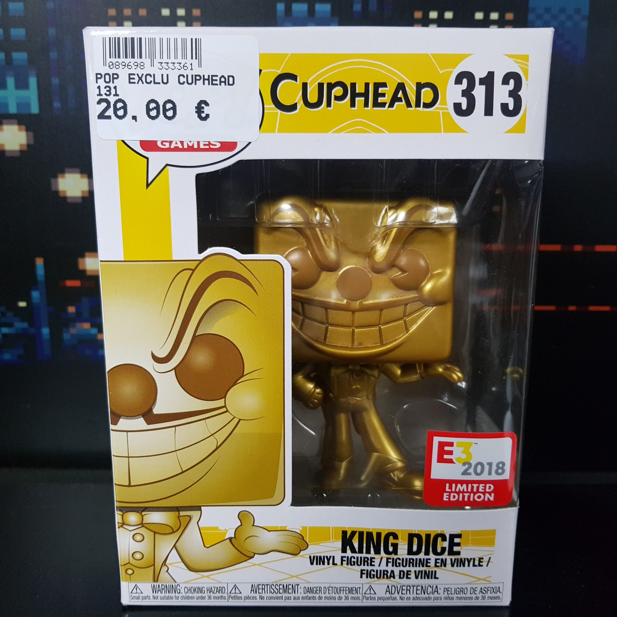 POP Cuphead King Dice Streets of Cash