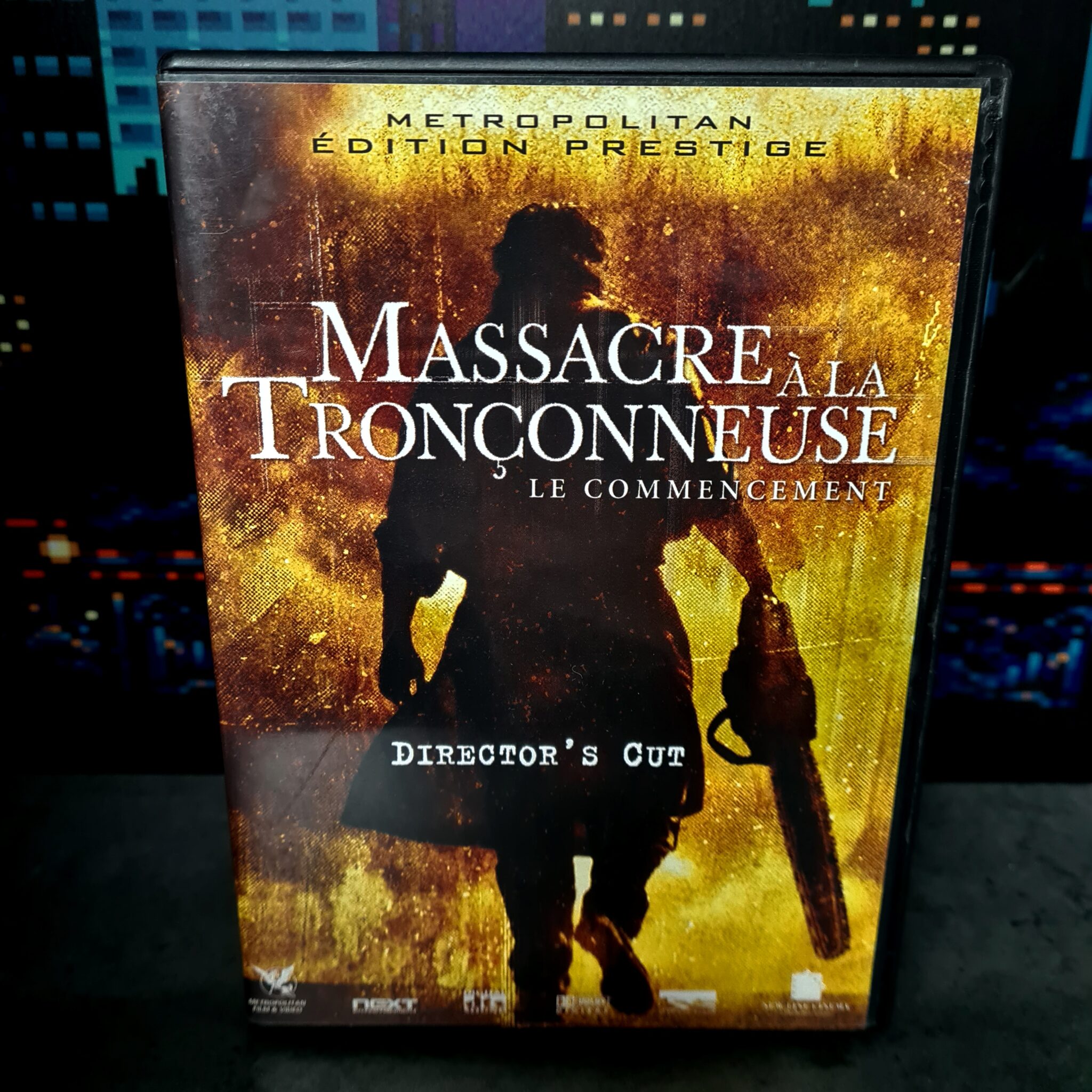 Affiche massacre à la tronçonneuse