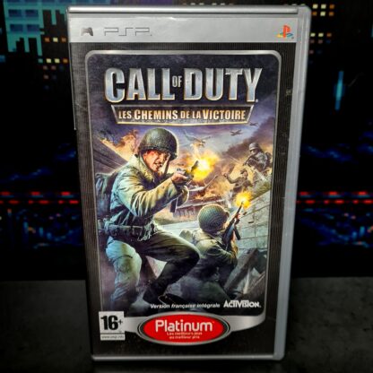 Call of Duty : Les chemins de la victoire platinum