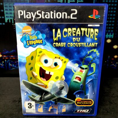 Bob L'éponge la créature du crabe croustillant