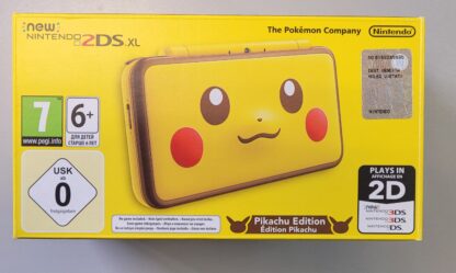console new 2ds Edition Pikachu
