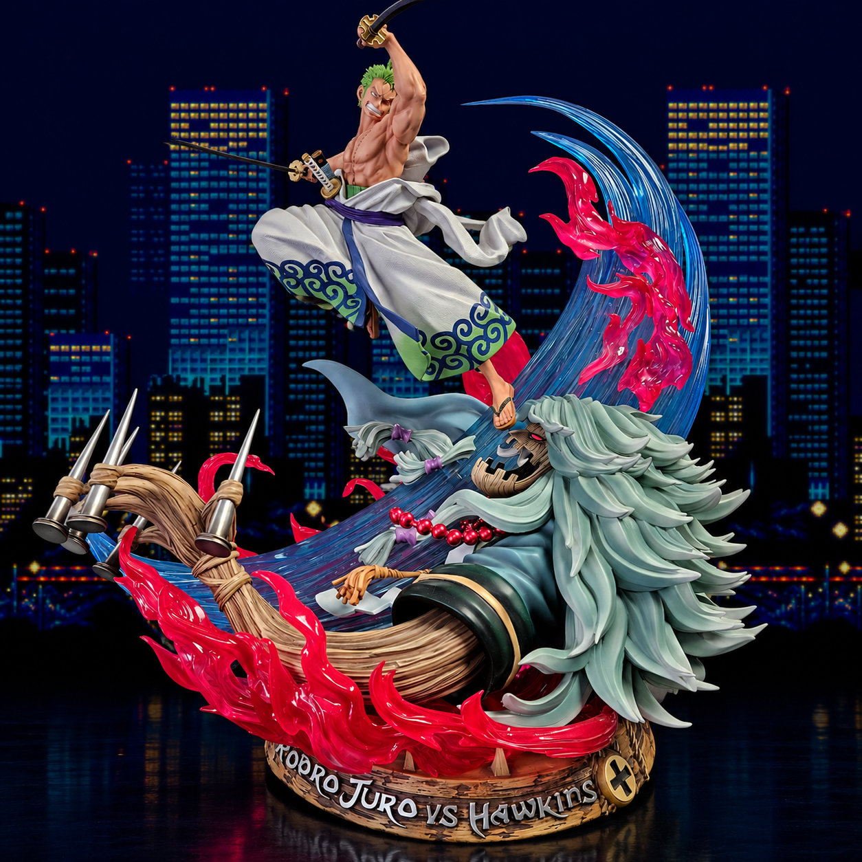 ONE PIECE - Jimei Palace - Zoro vs Hawkins